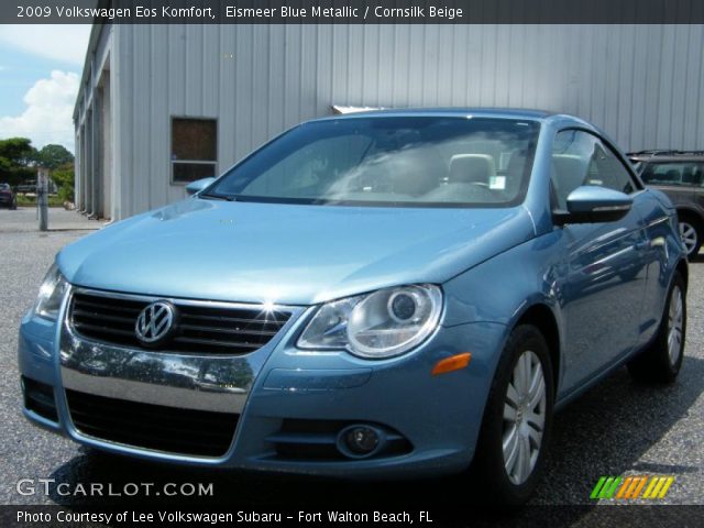 2009 Volkswagen Eos Komfort in Eismeer Blue Metallic