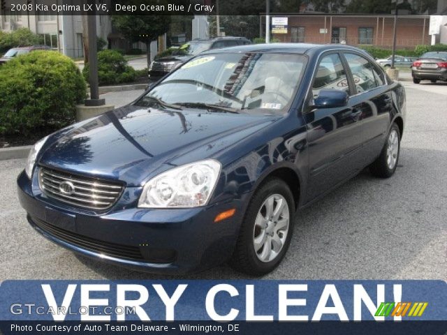 2008 Kia Optima LX V6 in Deep Ocean Blue