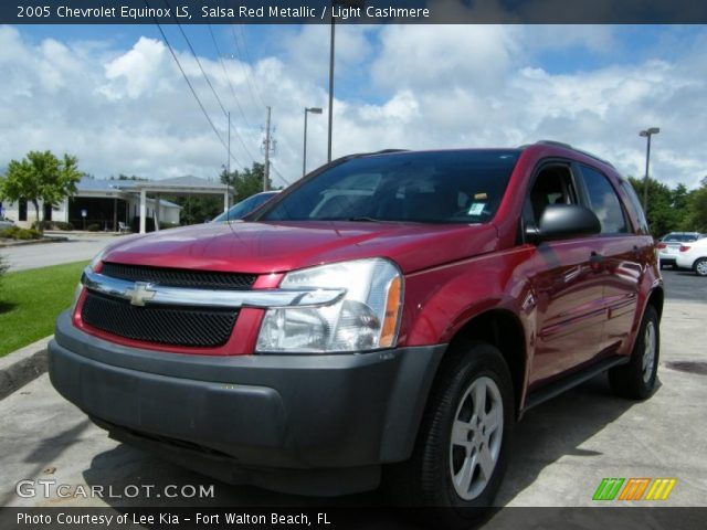 2005 Chevrolet Equinox LS in Salsa Red Metallic