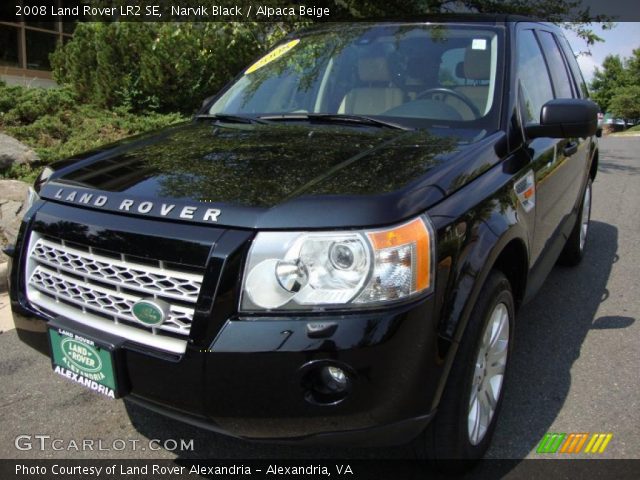 2008 Land Rover LR2 SE in Narvik Black