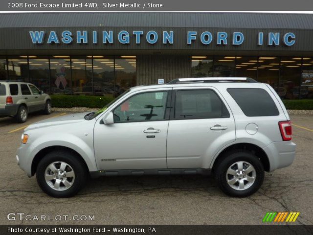 2008 Ford Escape Limited 4WD in Silver Metallic