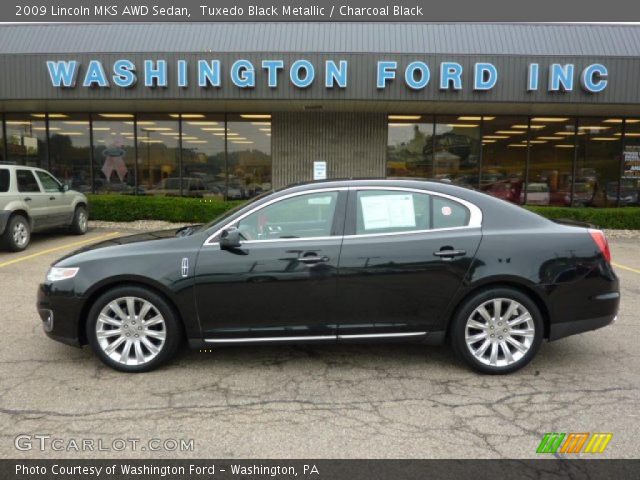 2009 Lincoln MKS AWD Sedan in Tuxedo Black Metallic