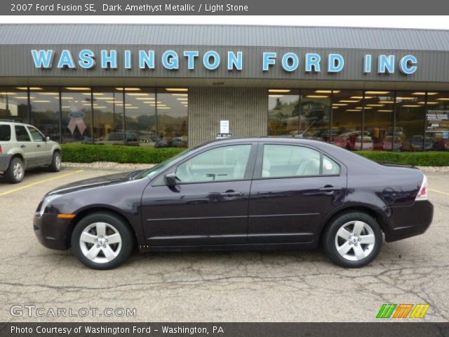 2007 Ford Fusion SE in Dark Amethyst Metallic