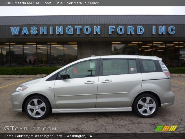 2007 Mazda MAZDA5 Sport in True Silver Metallic