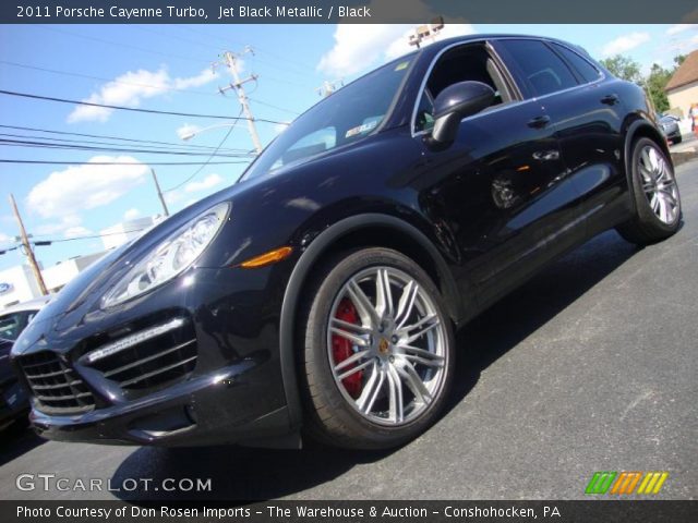 2011 Porsche Cayenne Turbo in Jet Black Metallic