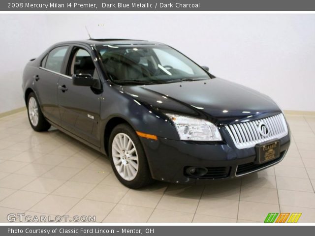 2008 Mercury Milan I4 Premier in Dark Blue Metallic