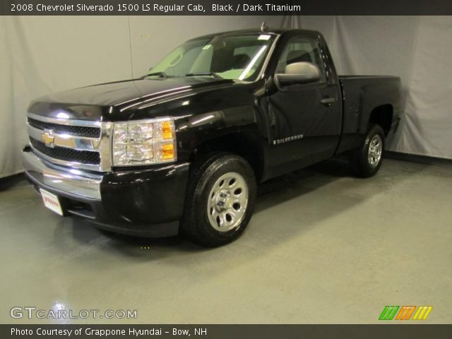 2008 Chevrolet Silverado 1500 LS Regular Cab in Black