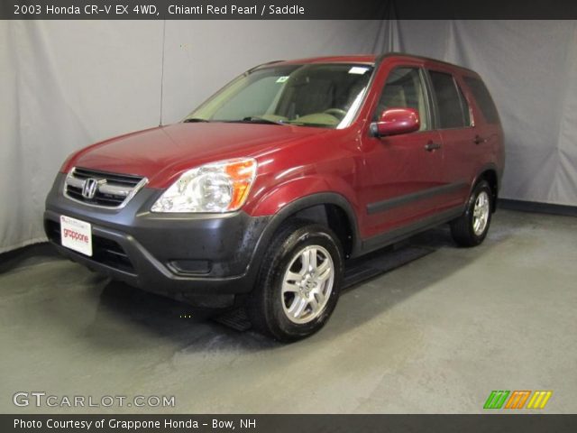 2003 Honda CR-V EX 4WD in Chianti Red Pearl