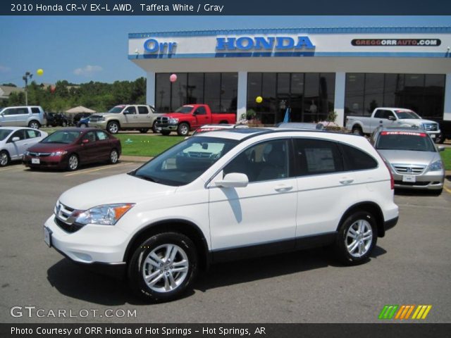 2010 Honda CR-V EX-L AWD in Taffeta White