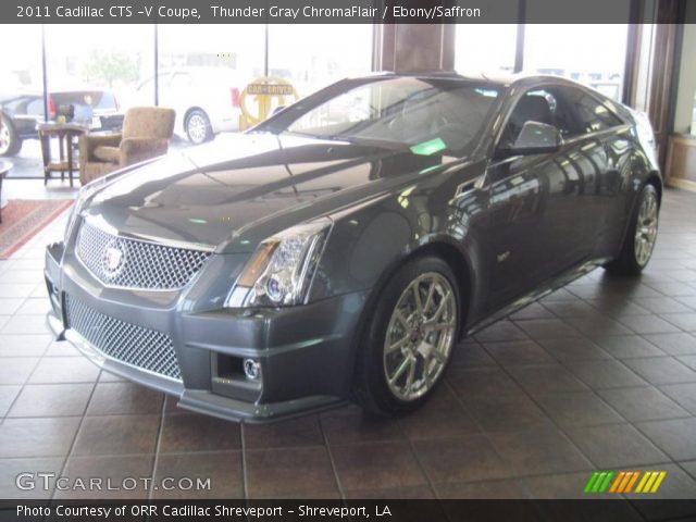 2011 Cadillac CTS -V Coupe in Thunder Gray ChromaFlair
