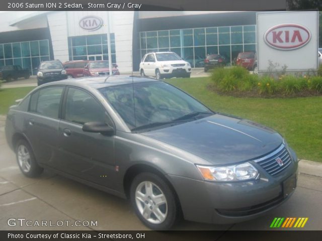 2006 Saturn ION 2 Sedan in Storm Gray