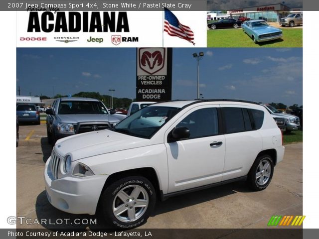 2007 Jeep Compass Sport 4x4 in Stone White