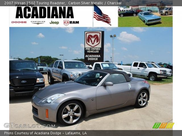 2007 Nissan 350Z Touring Roadster in Carbon Silver Metallic