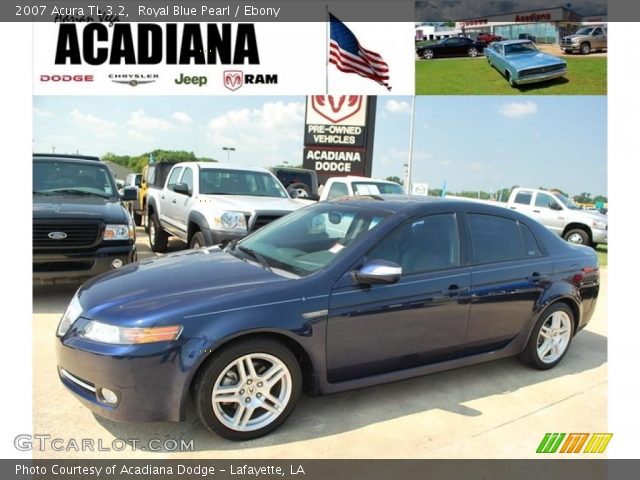 2007 Acura TL 3.2 in Royal Blue Pearl