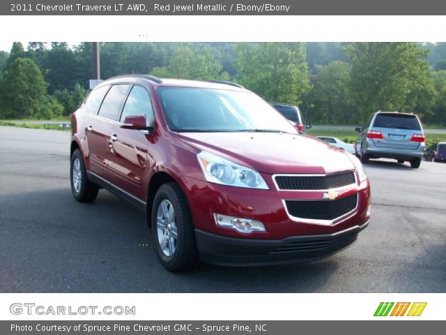 2011 Chevrolet Traverse LT AWD in Red Jewel Metallic