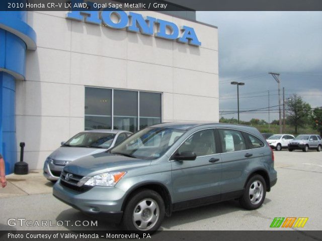 2010 Honda CR-V LX AWD in Opal Sage Metallic