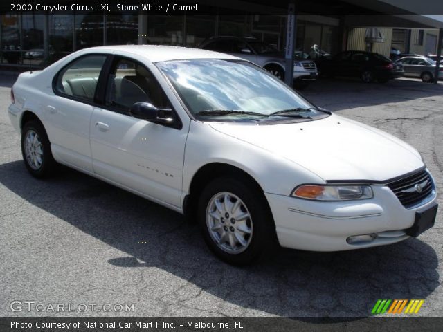 2000 Chrysler Cirrus LXi in Stone White