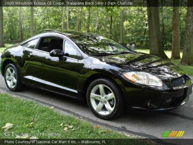 2009 Mitsubishi Eclipse GS Coupe in Kalapana Black Satin