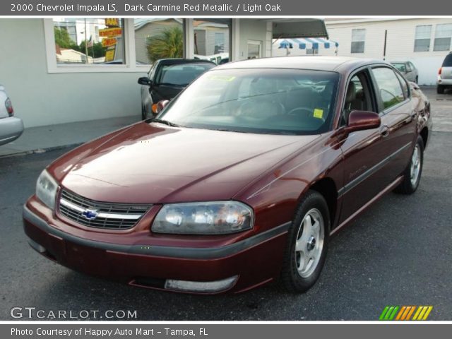 2000 Chevrolet Impala LS in Dark Carmine Red Metallic