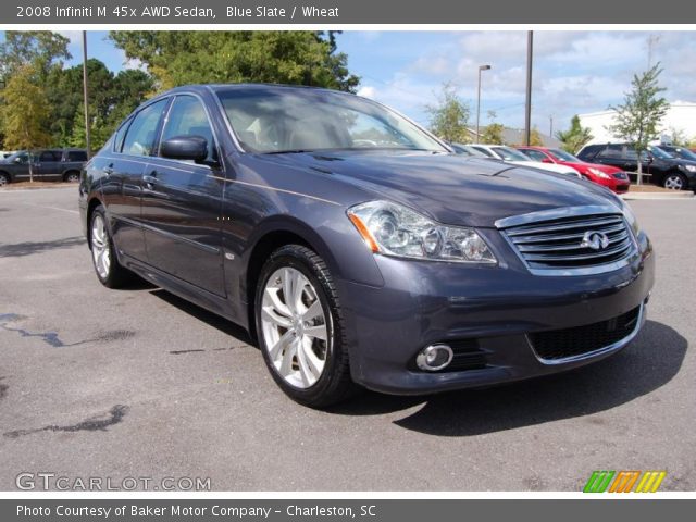 2008 Infiniti M 45x AWD Sedan in Blue Slate