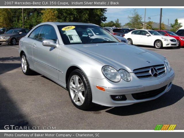 2007 Mercedes-Benz CLK 350 Coupe in Iridium Silver Metallic