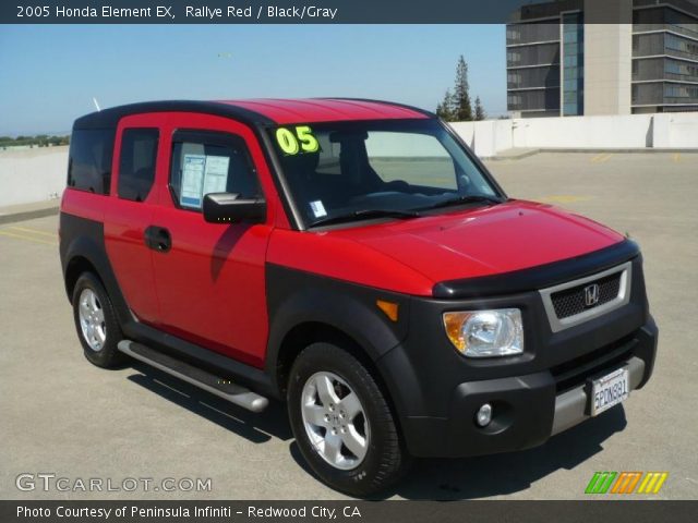 2005 Honda Element EX in Rallye Red