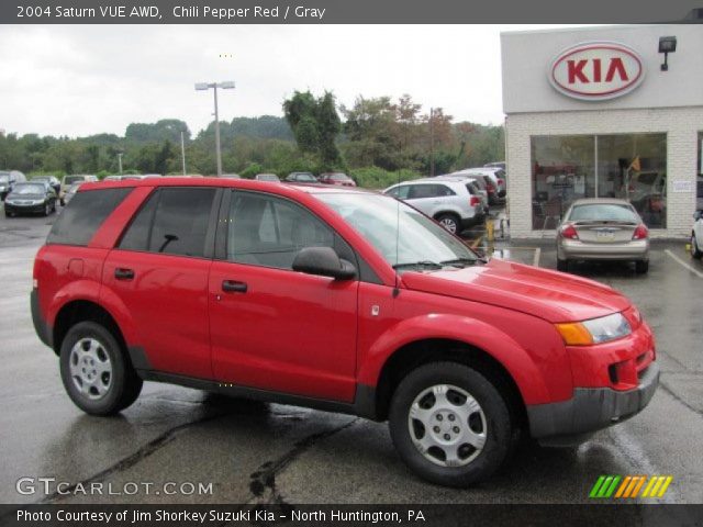 2004 Saturn VUE AWD in Chili Pepper Red