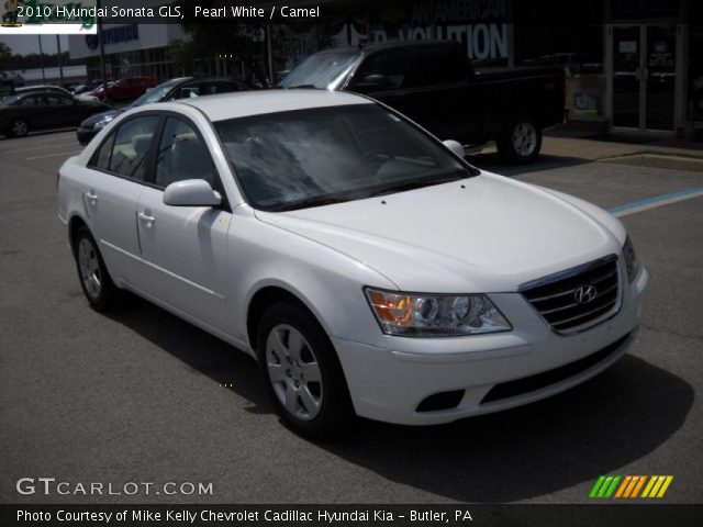 2010 Hyundai Sonata GLS in Pearl White