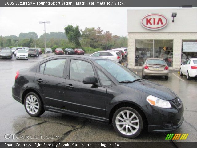 2009 Suzuki SX4 Touring Sport Sedan in Black Pearl Metallic