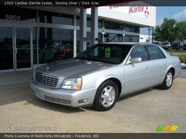 2003 Cadillac DeVille Sedan in Sterling Silver