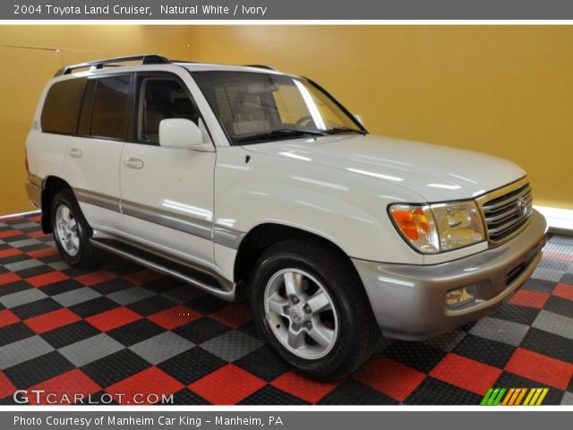 2004 Toyota Land Cruiser  in Natural White