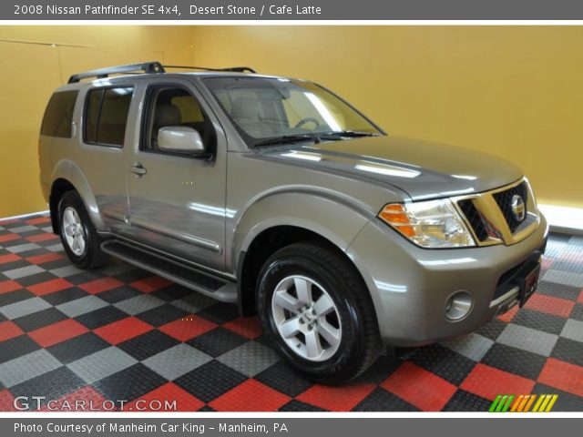 2008 Nissan Pathfinder SE 4x4 in Desert Stone