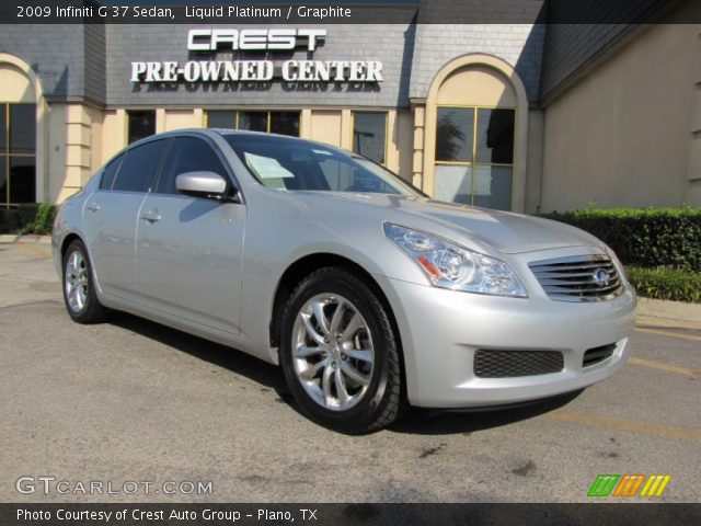 2009 Infiniti G 37 Sedan in Liquid Platinum
