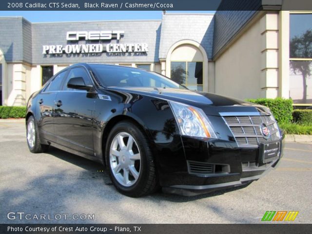 2008 Cadillac CTS Sedan in Black Raven