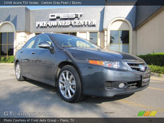 2008 Acura TSX Sedan in Carbon Gray Pearl