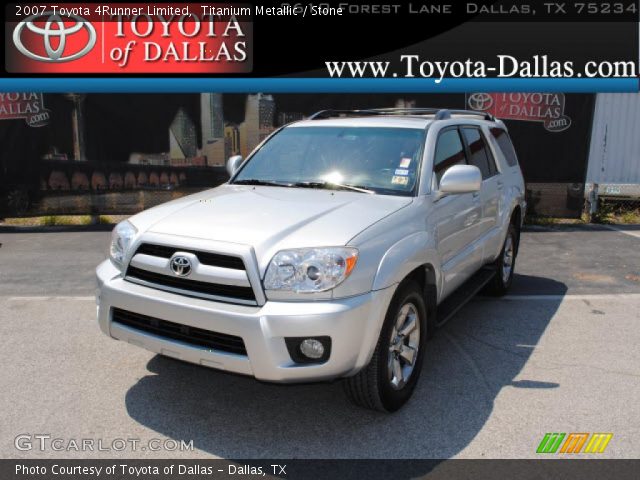 2007 Toyota 4Runner Limited in Titanium Metallic