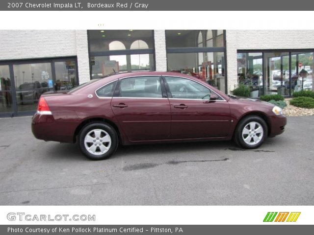 2007 Chevrolet Impala LT in Bordeaux Red