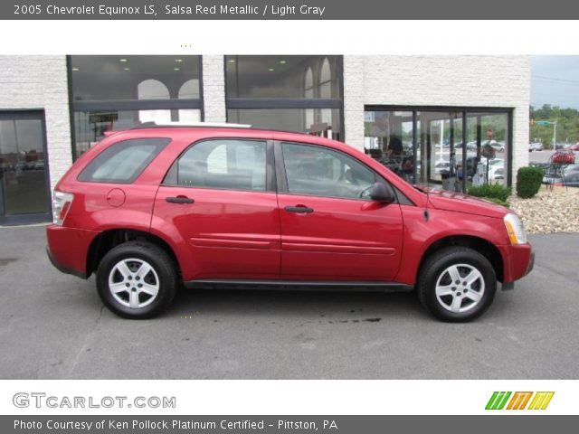 2005 Chevrolet Equinox LS in Salsa Red Metallic