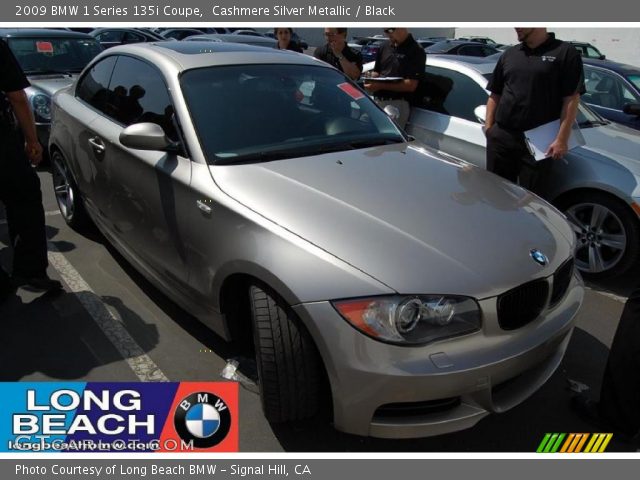 2009 BMW 1 Series 135i Coupe in Cashmere Silver Metallic