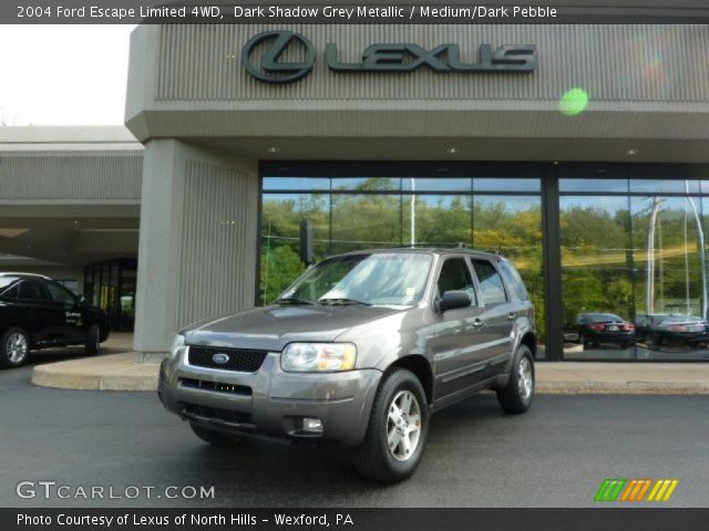 2004 Ford Escape Limited 4WD in Dark Shadow Grey Metallic