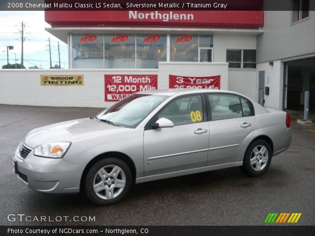 2008 Chevrolet Malibu Classic LS Sedan in Silverstone Metallic