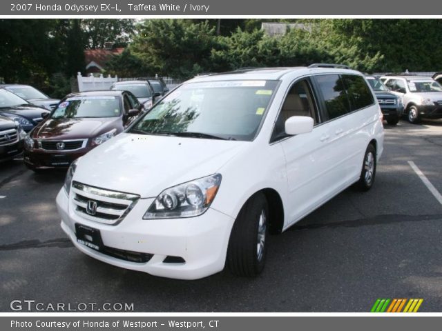 2007 Honda Odyssey EX-L in Taffeta White