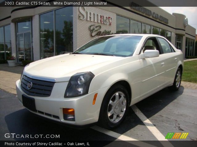 2003 Cadillac CTS Sedan in White Diamond