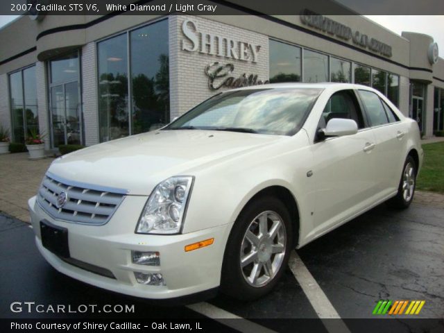 2007 Cadillac STS V6 in White Diamond