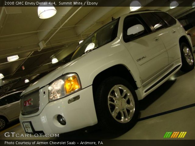2008 GMC Envoy Denali 4x4 in Summit White