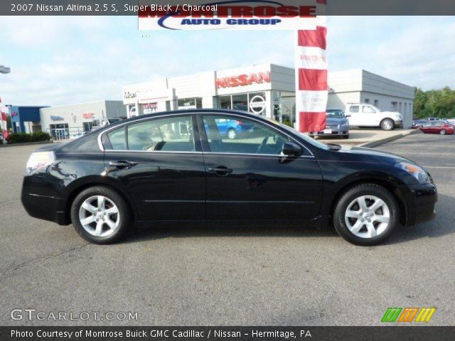 2007 Nissan Altima 2.5 S in Super Black