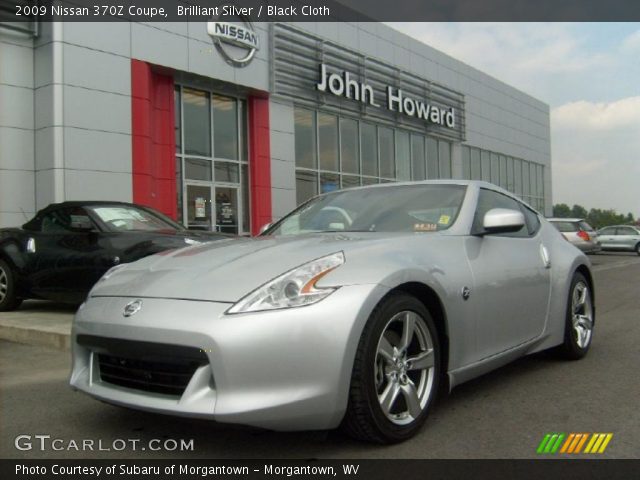 2009 Nissan 370Z Coupe in Brilliant Silver