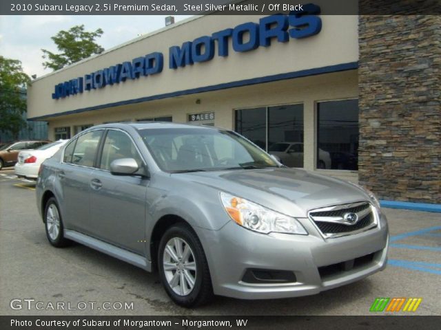 2010 Subaru Legacy 2.5i Premium Sedan in Steel Silver Metallic