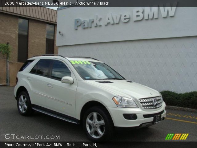 2008 Mercedes-Benz ML 350 4Matic in Arctic White