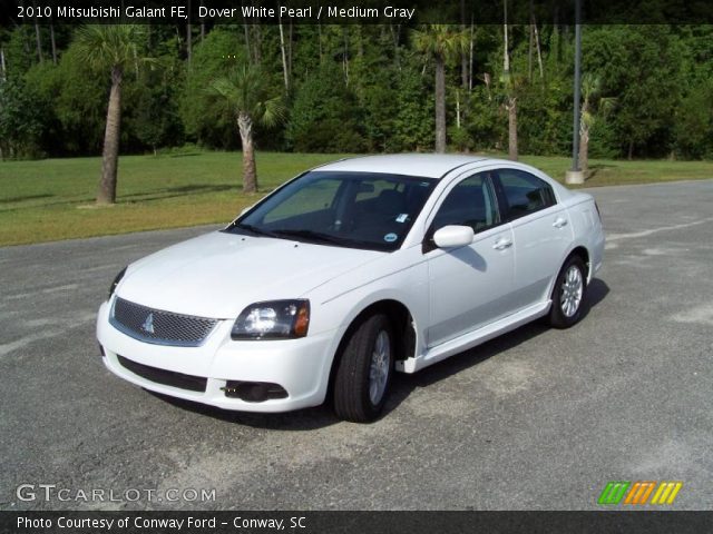 2010 Mitsubishi Galant FE in Dover White Pearl
